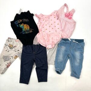BUNDLE OF BABY GIRL Assorted Clothes Size 6-9M